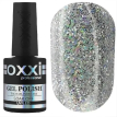 Гель-лак OXXI Professional Opal №02 (срібний з різнокольоровими блискітками), 10 мл