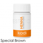 Kodi Professional Хна для окрашивания бровей Special Brown (натурально-коричневый), 10 г 
