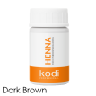 Kodi Professional Хна для окрашивания бровей Dark Brown (темно-коричневый), 10 г 