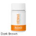 Фото 1 - Kodi Professional Хна для окрашивания бровей Dark Brown (темно-коричневый), 10 г 