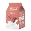 A'pieu Chocolate Milk One-Pack - Маска тканинна для обличчя "Шоколадне молоко", 21 г