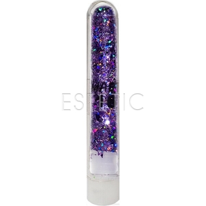 mART Слюда для дизайну в колбі №16 (фіолетова голографічна)