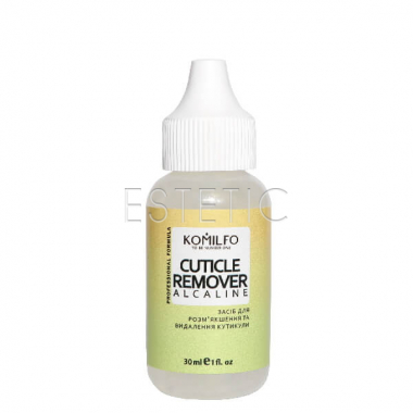Komilfo Cuticle Remover Alcaline - ремувер для кутикули, лужний,  30 мл