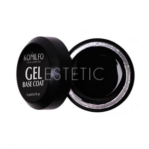 Komilfo Gel Base Coat - Основа-корректор для гель-лака, 15 мл (шайба, без кисти)