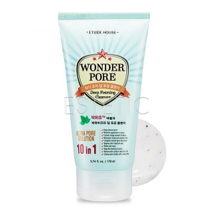 Etude House Wonder Pore Deep Foaming Cleanser 10 in 1 - Пінка для вмивання 10 в 1, 170 мл