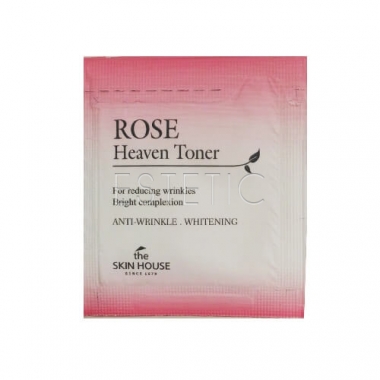 The Skin House Rose Heaven Toner - Тонер омолаживающий с экстрактом розы, 2 мл