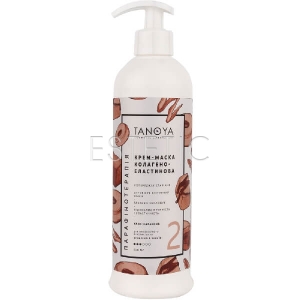 Tanoya Крем-маска коллагено-эластиновая "Крем-карамель", 500 мл