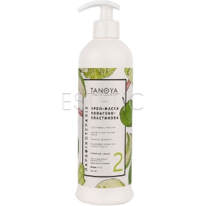 Tanoya Крем-маска коллагено-эластиновая "Яблочный сорбет", 500 мл