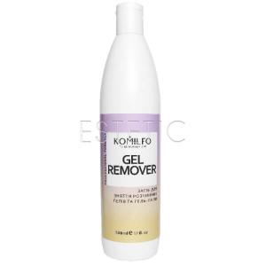 Komilfo Gel Remover - Средство для снятия soak off гелей и гель-лаков, 500 мл