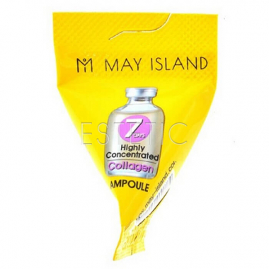 May Island 7 Days Collagen Ampoule - Інтенсивна коллагенова сироватка для обличчя, 3 гр