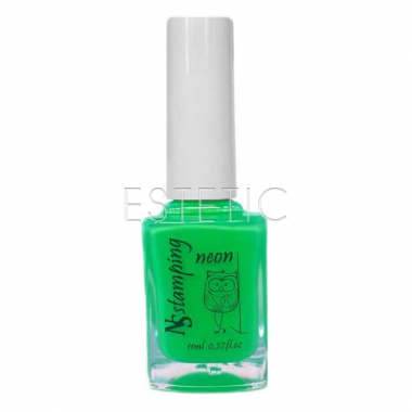 Nail Story Лак для стемпинга Neon Collection №01 (травяной), 11 мл