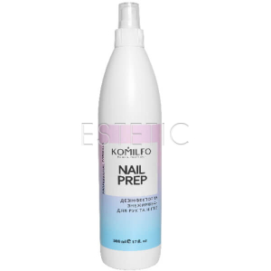 Komilfo Nail Prep - Дезінфектор та знежирювач для нігтів, 500 мл