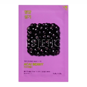 Holika Holika Pure Essence Mask Sheet Acai Berry - Тканевая маска "Ягоды асаи", 20 мл
