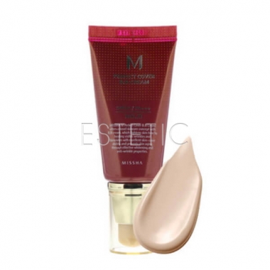 Missha Perfect Cover BB Cream SPF42/PA++ №21 (Light Beige) - BB-крем с идеальным покрытием, 50 мл