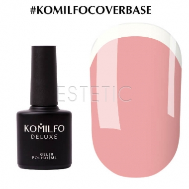 Komilfo Cover Base - камуфлирующая база-корректор для гель-лака,  8 мл