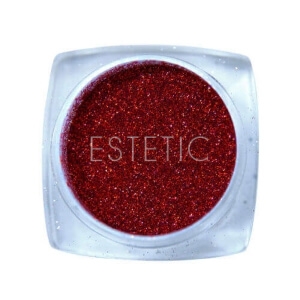 Komilfo блесточки 004, размер 1, (красные, голограмма), 2,5 г