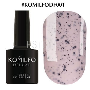 Гель-лак Komilfo Dragon Fruit №DF001 (мигдальний з вкрапленнями), 8 мл