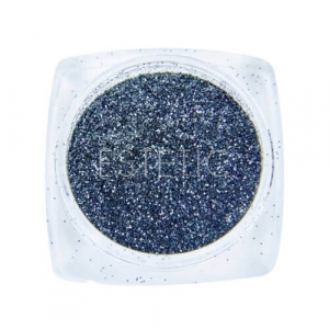 Komilfo блесточки 024 размер 0,08 мм (черные) 2,5 г