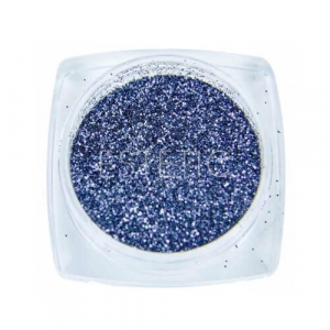 Komilfo блесточки 025 размер 0,08 мм (графит) 2,5 г