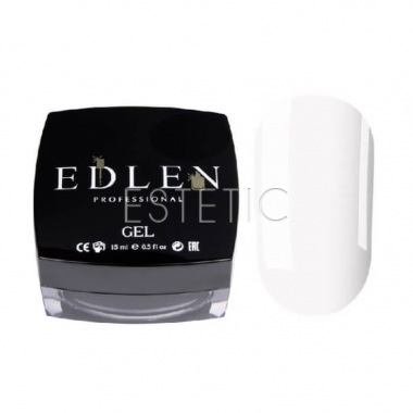 Edlen Builder Gel №02 - Гель для нарощування (молочний), 15 мл