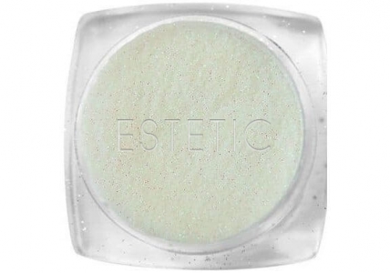 Komilfo блесточки 031 размер 0,1 мм (белые, оранжево-зеленый перелив), 2,5 г