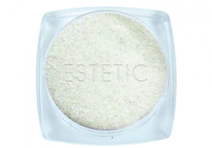 Komilfo блесточки 032 размер 0,1 мм (белые, фиолетовый перелив), 2,5 г