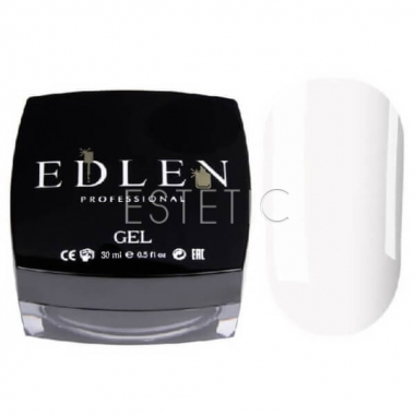 Edlen Builder Gel №02 - Гель для нарощування (молочний), 30 мл