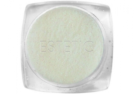 Komilfo блесточки 035 размер 0,1 мм (белые, голубо-бирюзовый перелив), 2,5 г