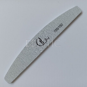 GLprof Пилка для ногтей 150/150 Half Grey, серая