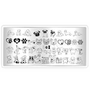 Taki Da Пластина для стемпінгу Mini Reverse Collection 04