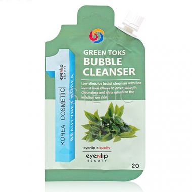 Eyenlip Green Toks Bubble Cleanser - Бульбашковий очищуючий засіб, 20 г