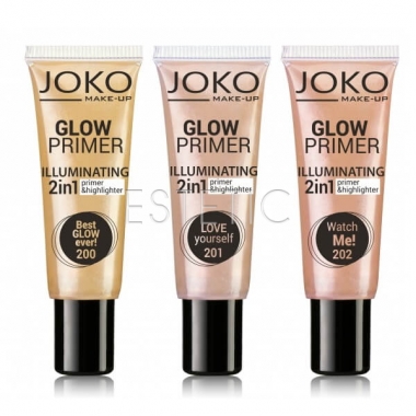 Joko 2in1 Glow Primer Праймер-хайлайтер для обличчя, 25 мл