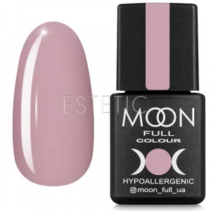 Гель-лак MOON FULL Color Gel Polish №104 (холодний блідо-рожевий, емаль), 8 мл