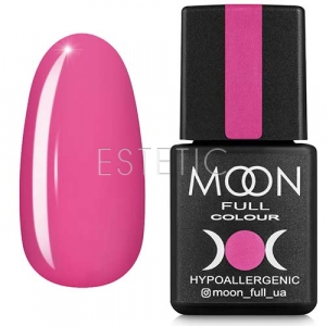 Гель-лак MOON FULL Color Gel Polish №120 (натуральний рожевий, емаль), 8 мл