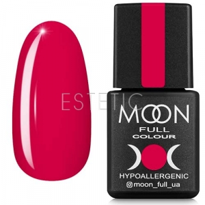 Гель-лак MOON FULL Color Gel Polish №132 (рожева гвоздика, емаль), 8 мл