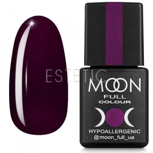 Гель-лак MOON FULL Color Gel Polish №146 (винний, емаль), 8 мл