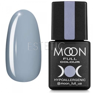 Гель-лак MOON FULL Color Gel Polish №148 (блакитна сталь, емаль), 8 мл