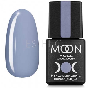 Гель-лак MOON FULL Color Gel Polish №149 (сіро-блакитний з бузковим відтінком, емаль), 8 мл