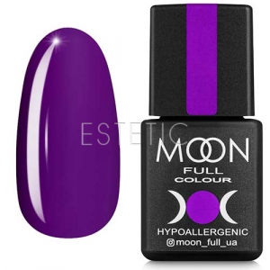 Гель-лак MOON FULL Color Gel Polish №169 (фіолетовий, емаль), 8 мл