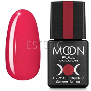 Гель-лак MOON FULL Color Gel Polish №204 (темно-малиновий, емаль), 8 мл