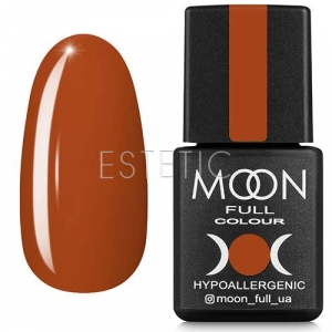 Гель-лак MOON FULL Color Gel Polish №207 (теракотовий, емаль), 8 мл