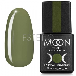 Гель-лак MOON FULL Color Gel Polish №213 (темно-оливковий, емаль), 8 мл