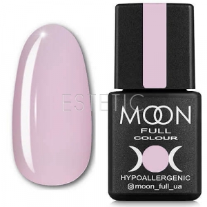 Гель-лак MOON FULL Color Gel Polish №303 (ніжно-бузковий Крайола, емаль), 8 мл