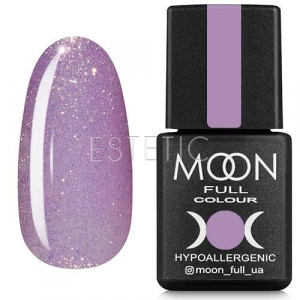 Гель-лак MOON FULL Color Gel Polish №305 (світло-бузковий з золотистим шиммером), 8 мл