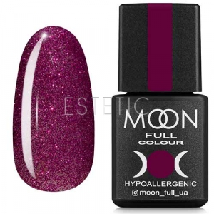 Гель-лак MOON FULL Color Gel Polish №310 (бордово-розовый шиммерный), 8 мл