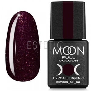 Гель-лак MOON FULL Color Gel Polish №315 (стигла вишня з шимером), 8 мл