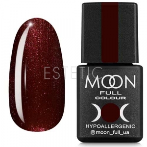 Гель-лак MOON FULL Color Gel Polish №316 (рожевий шоколад з шимером), 8 мл