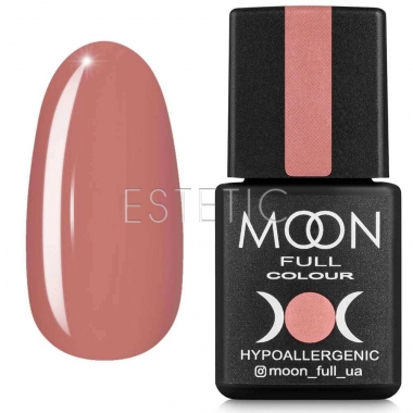 Гель-лак MOON FULL color Gel polish №638 (рожево-горіховий, емаль), 8 мл