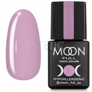 Гель-лак MOON FULL color Gel polish №643 (ніжно-бузковий, емаль), 8 мл