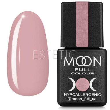 Гель-лак MOON FULL color Gel polish №644 (пудровий рожевий, емаль), 8 мл